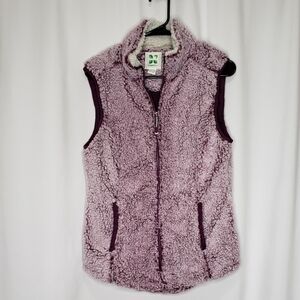 Sherpa Vest Bamboo Purple Small